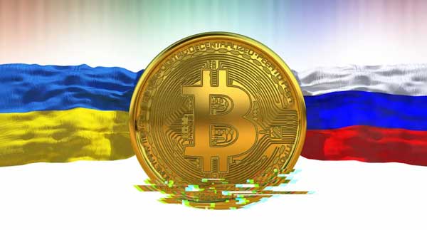 العملات الرقمية تلعب دوراً مهماً في الحرب الروسية الاوكرانية